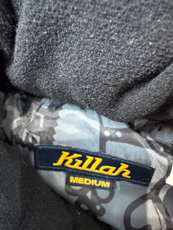 Killah Miss 60 Classic Black Long Puffer Coat - Women's Insulated Winter Jacket - Picture 12 of 13